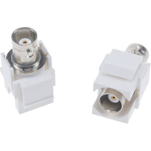 Peha - Einsatz/Abdeckung für Kommunikationstechnik Keystone BNC-Anschluss D 1951.02 BNC reinweiß