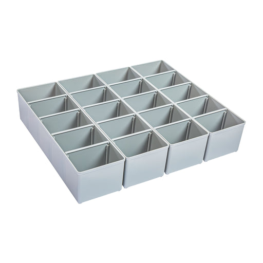 Dresselhaus - Zubehör/Ersatzteile für Werkzeugkasten, -schrank, -wagen und Werkbank Insetbox 4299/000/06 66 (VE4) I3 grau BSS