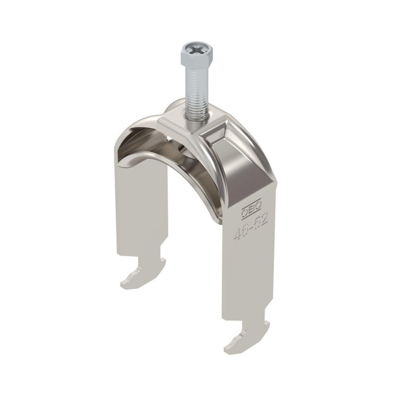 OBO Bettermann - Bügelschelle BS-H1-M-52 A2 46-52mm − 25 Stück