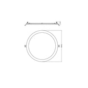 Ledvance - Downlight/Strahler/Flutlicht LED-Downlight DLSLIM.DAD280V25WMS 840, DALI