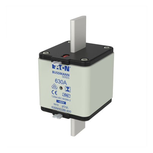 Eaton - Messersicherung Sicherungseinsatz Nieders. 630NHG3BI-400 630A AC 400V 120kA − 3 Stück
