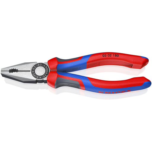 Knipex - Kombizange 03 02 180 SB schwarz, 180mm