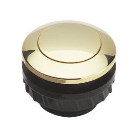 Grothe - Klingeldrücker Klingeltaster rund 14,5mm PROTACT 140 GO Knopf MS, Hülse MS