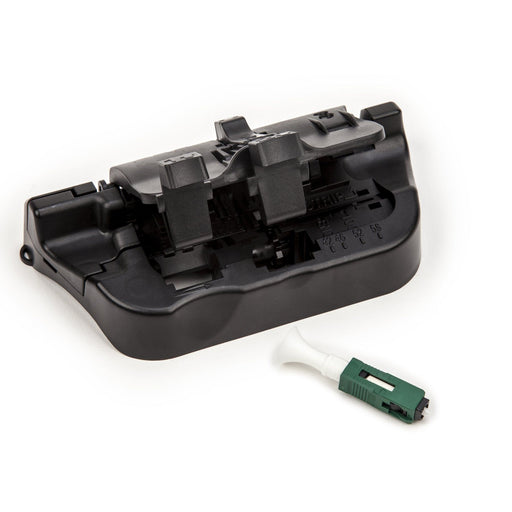 Corning - LWL-Steckverbinder NPC SC/APC-Stecker 80611326267 E9 OS2 gn ws − 60 Stück