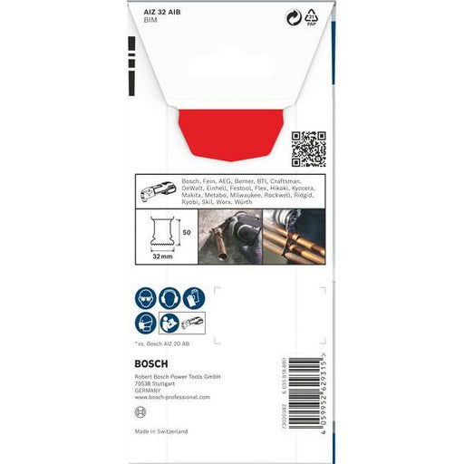 Bosch - Blatt für Oszillierer PRO AIZ 32 AIB Blatt für 2608669074 Multifunktionswerkze