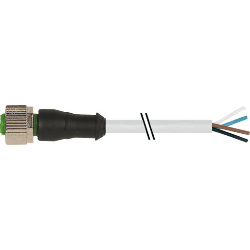 Murrelektronik - Konfektioniertes Sensor-Aktor-Kabel M12 Bu. ger. mit Leitung 7000-12221-2340750 4x0,34 grau 7,5m