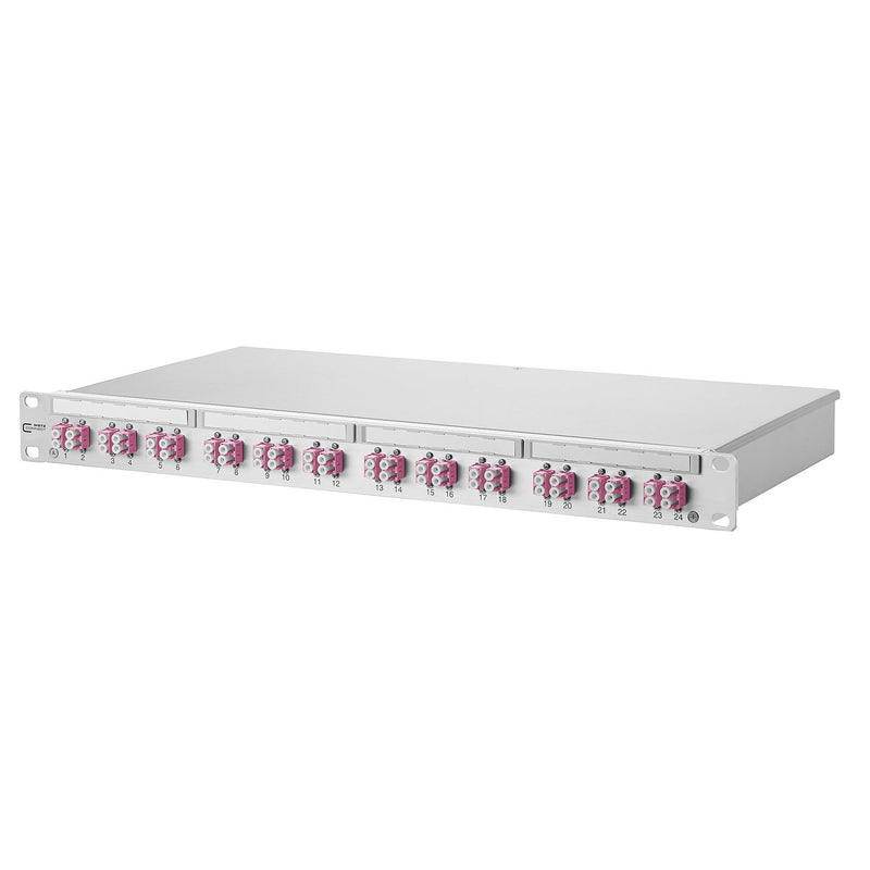 Metz Connect - Patchpanel LWL LWL-Patchfeld OpDAT PF 1502007524-E 24xLC-D OM4 EVZ
