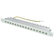 Telegärtner - Patchpanel Kupfer PatchPanel MPP16-HS 100006996 Cat.6A RAL7035
