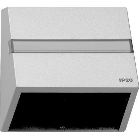 Gira - Einsatz/Abdeckung für Kommunikationstechnik Adapterrahmen Haube 068265 Farbe alu