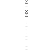 Siedle&Söhne - Kommunikations-Säule Kommunikations-Stele KS 616-1/2 AG anthrazitgrau