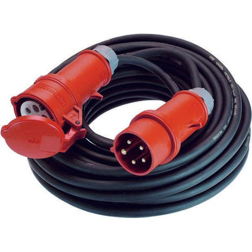 Bachmann - Netzanschlussleitung CEE-Verlängerung 344.175 16A,400V,25m,sw