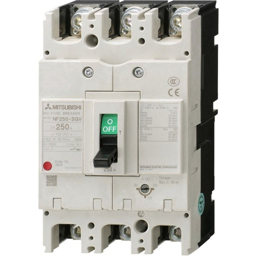 Mitsubishi Electric - Leistungsschalter für Trafo-, Generator- und Anlagenschutz Leistungstrennschalter DSN160-SGV 3P 3-polig