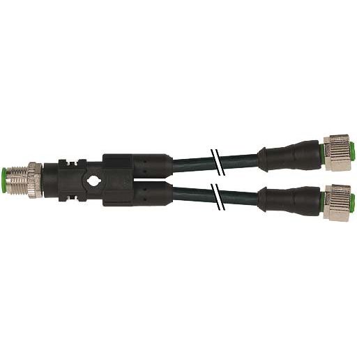 Murrelektronik - Passiver Sensor-/Aktor-Verteiler (mit Leitung) Y-Verteiler 7000-40701-6330030 auf M12 Buchse ger