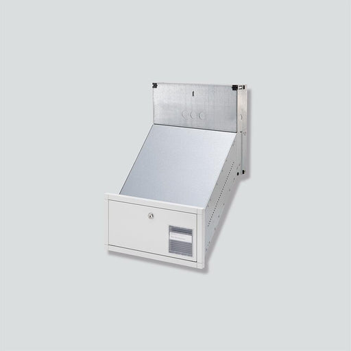 Siedle&Söhne - Montageelement für Türstation DW-Briefkasten-Geh. Audio GU CL BD2A 01 B-0 Classic, Stahlbl. vz