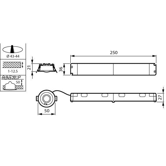 Philips Lighting - Sicherheitsleuchte Sicherheitsleuchte EM150BREC#79889500