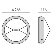 Performance in Light - Decken-/Wandleuchte Wand- und Deckenleuchte 001724 1x75W IAA A60