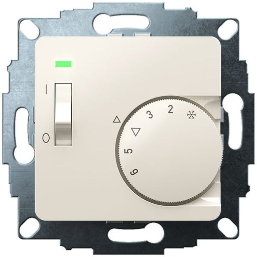 Eberle Controls - Raumthermostat/Uhrenthermostat UP-Raumregler 5-30C AC230V UTE 1015-RAL1013-G50 1Öffner