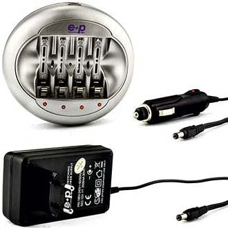 E+P Elektrik - Universal-Ladegerät Schnell-Ladegerät C 30 m.Netzteil+12V-Kabel