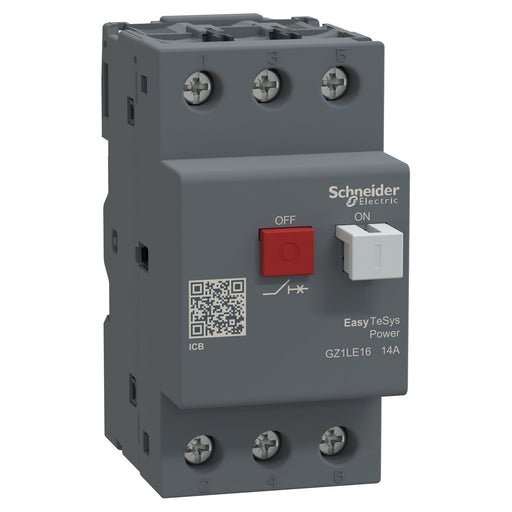 Schneider Electric - Leistungsschalter für Motorschutz Motorschutzschalter Easy GZ1LE16 TeSys Magnetisch 14A