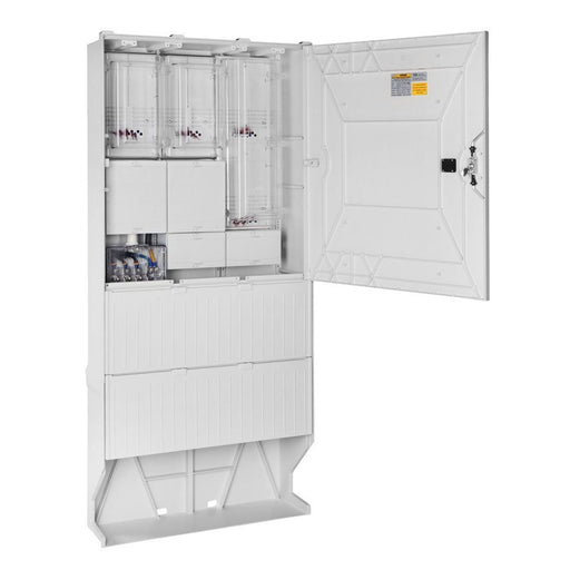 GSAB Elektrotechnik - Zähler-Komplettschrank Zähleranschlusssäule 11.88.1P41 4Zähler/Reserveplatz