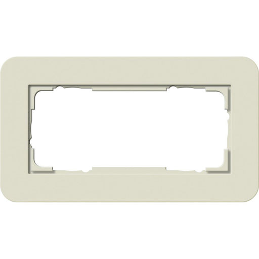 Gira - Abdeckrahmen 2fach o.M 1002417 Sand/Reinweiß