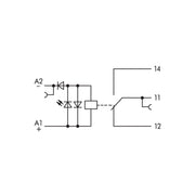 WAGO - Schaltrelais Relaismodul 859-312 DC 5 V,1 Wechsler