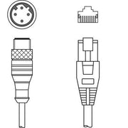 Leuze - Konfektioniertes Sensor-Aktor-Kabel Verbindungsleitung KSSETM124ARJ45AP7020 − 1 Stück