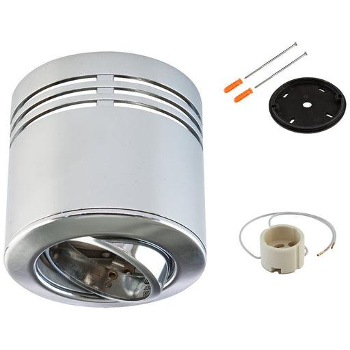EVN Lichttechnik - Downlight/Strahler/Flutlicht HV AB-Leuchte 753 811 chr 50W 230V GU10
