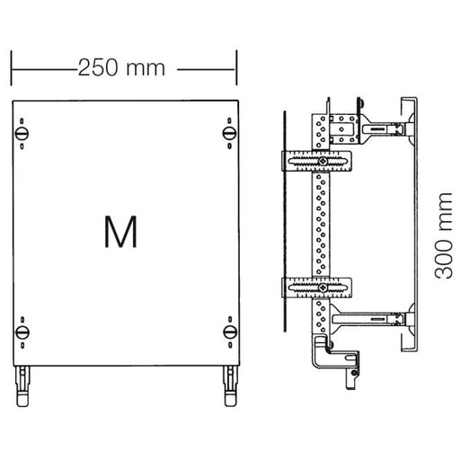 Striebel&John - Verteilerbaugruppe für Geräteaufbau Kombi-Set ED61MA