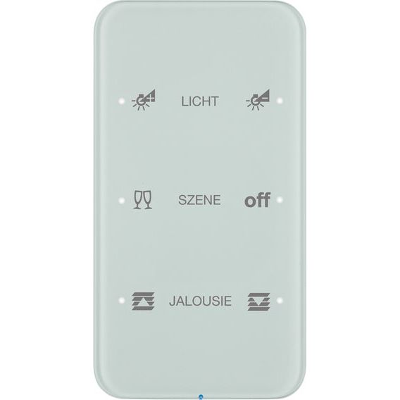 Berker - Bussystem-Tastsensor Touch-Sensor 3fach 75143160 Glas polarweiß