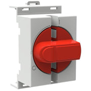 ABB Stotz S&J - Handgriff für Schaltgeräte Griff OHYS7 rot