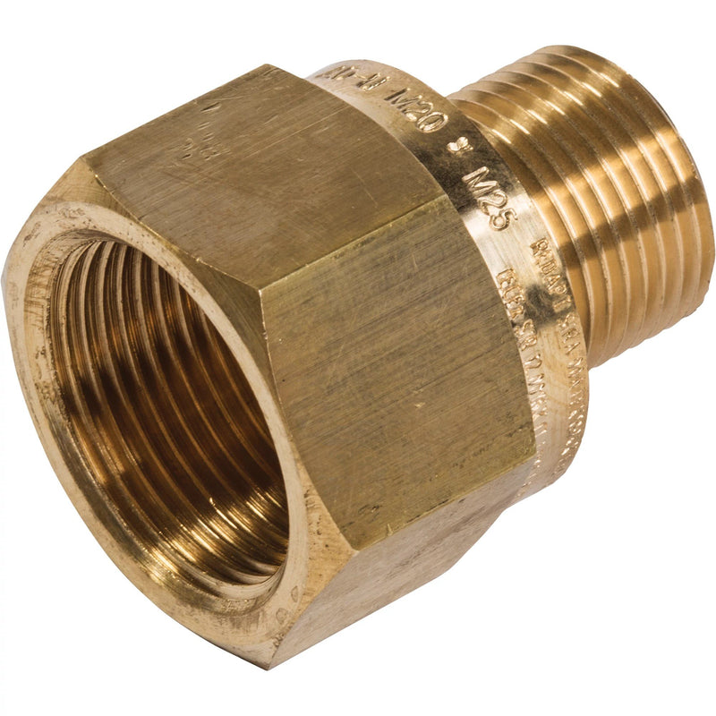 Chemelex - Kabelverschraubung Rohr-Übergangs-Adapter ADPT-M20/25-EEXD EEx d, Messing