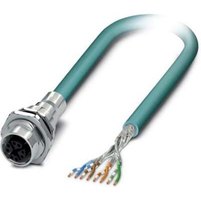 Phoenix Contact - Patchkabel Kupfer Industrie Netzwerkkabel VS-FSBPXS-OE-94F/1,0 CAT6 RAL5021