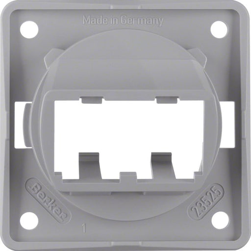 Berker - Einsatz/Abdeckung für Kommunikationstechnik Tragplatte gr 945592507 f.2 MINI-COM Module