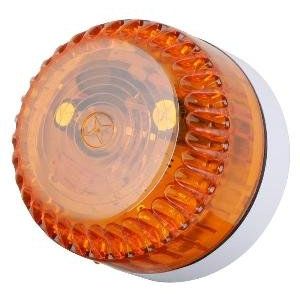 Hekatron Vertriebs - Blitzleuchte Signalgeber Optisch Solex A/SW/10C bernstein, Sockel ws