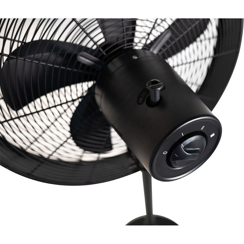 Unold - Umluftventilator Standventilator 86725 Black Steel