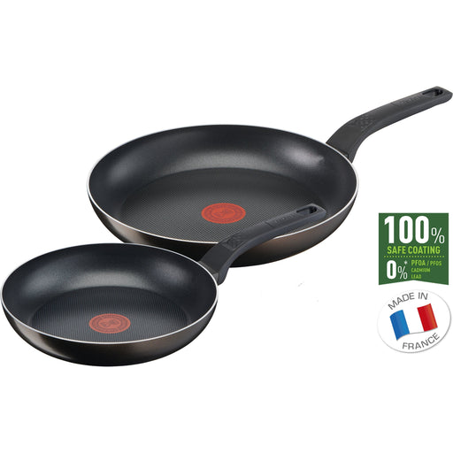 Tefal - Pfanne Pfannen-Set 24/28cm B55490 EXTRA COOK and CLEAN − 6 Stück