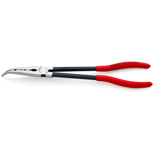 Knipex - Flachzange Montierzange 28 81 280 m.Querprofilen 280mm