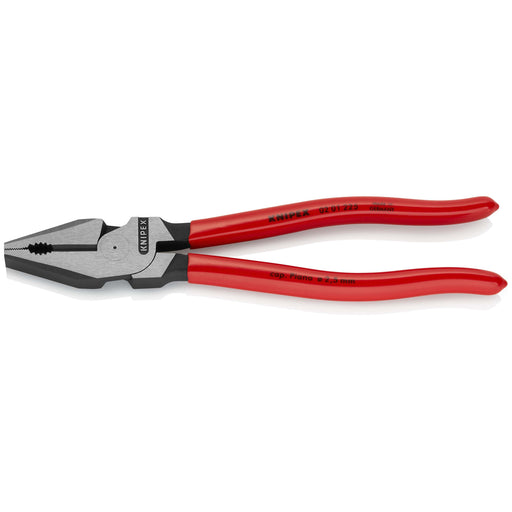Knipex - Kombizange Kraft-Kombizange 02 01 225 SB schwarz, 225mm