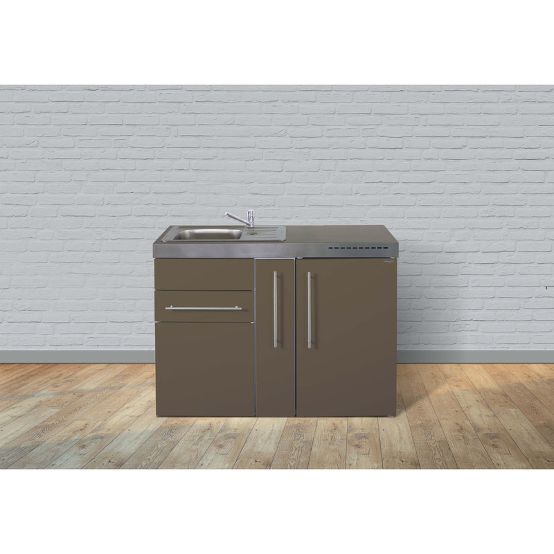 Stengel - Mini-Küche Miniküche Premiumline MPMM120ABliS Mokka metallic