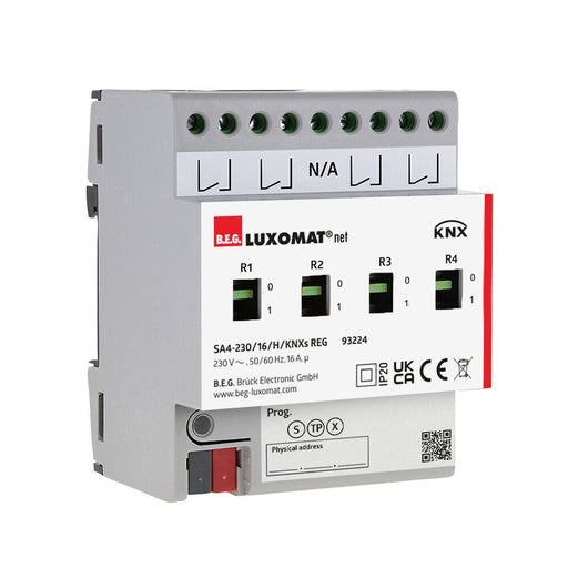 BEG Brück Electronic - Bussystem-Schaltaktor Schaltaktor SA4 -230/16H/KNXsREG