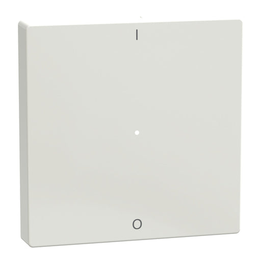 Merten - Abdeckung/Bedienelement für Installationsschalterprogramme Wippe pws/gl MEG5211-0319 1f,(1/0),Syst.M