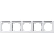 Gira - Abdeckrahmen 5f.rws 109529 waagerecht, bruchsi
