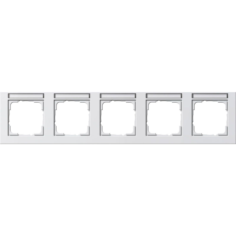 Gira - Abdeckrahmen 5f.rws 109529 waagerecht, bruchsi