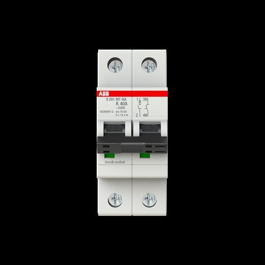 ABB Stotz S&J - Leitungsschutzschalter Sicherungsautomat S201MT-K40NA 10kA, 40A, 1P