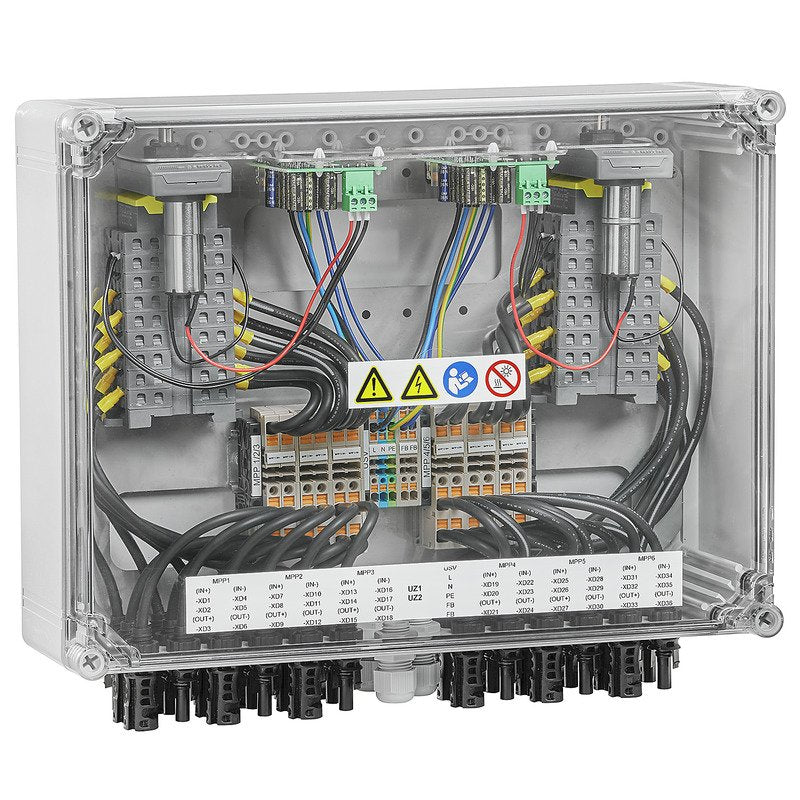 Weidmüller - Photovoltaik-DC-Stringbox Generatoranschlusskasten PVC DC 2I#8000111430