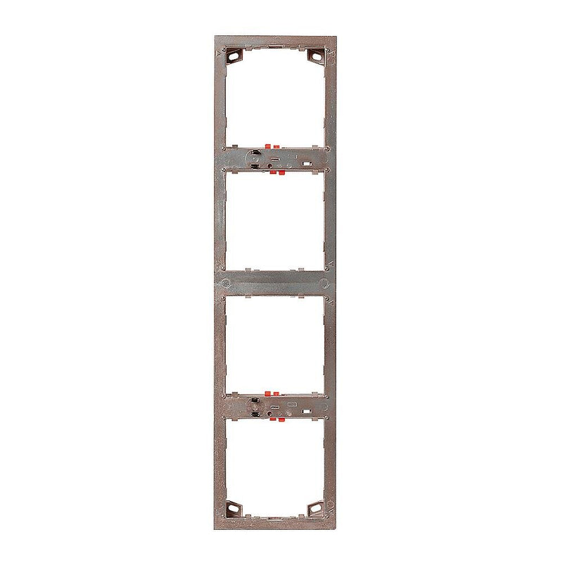 Siedle&Söhne - Montageelement für Türstation Montagerahmen MR 611-4/1-0 für 4 Module