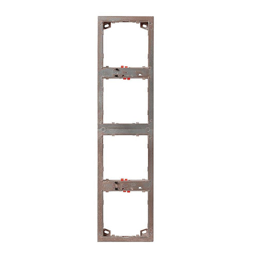 Siedle&Söhne - Montageelement für Türstation Montagerahmen MR 611-4/1-0 für 4 Module
