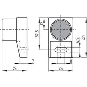 Schmersal - Magnetischer Näherungsschalter Magnetschalter BP 12 S