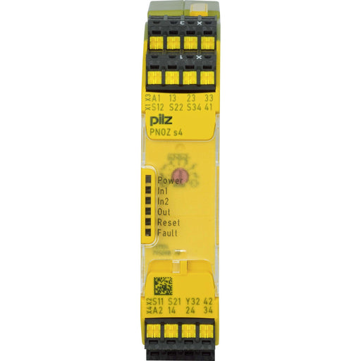 Pilz - Gerät zur Überwachung von sicherheitsgerichteten Stromkreisen Not-Aus-Schaltgerät PNOZ s4 C #751134 48-240ACDC 3n/o 1n/c